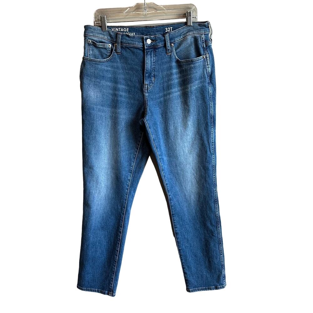 J. Crew TALL Vintage Slim Straight Jeans 32T